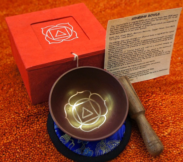 Campana Tibetana - set regalo con scatola